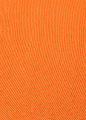 Orange Poly Wool Solid Shawl - Indian Silk House Agencies