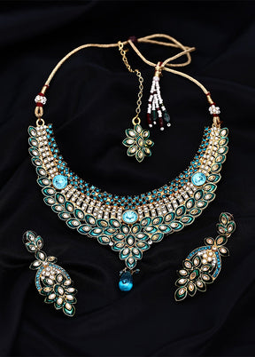 Multicolor Alloy Glossy Jewellery Set