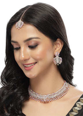 Multicolor Alloy Glossy Jewellery Set