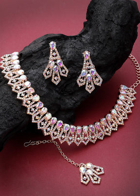 Multicolor Alloy Glossy Jewellery Set