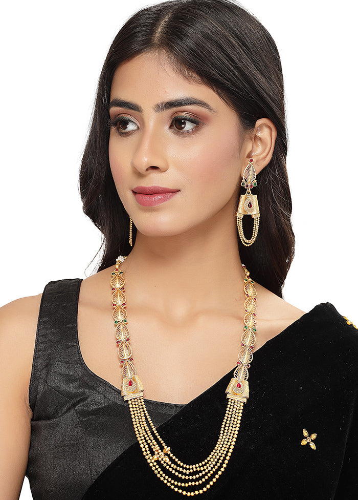 Multicolor Alloy Glossy Jewellery Set