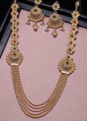 Multicolor Alloy Glossy Jewellery Set