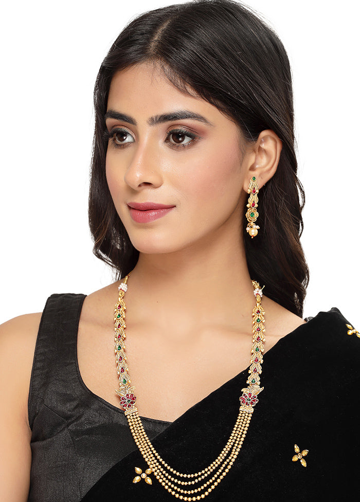 Multicolor Alloy Glossy Jewellery Set