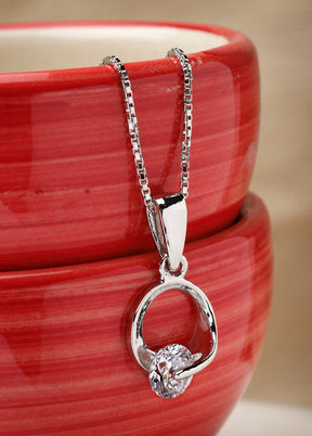 925 Sterling Silver Glossy Pendant