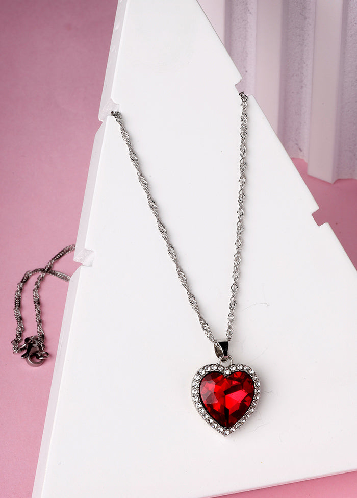 Silver Alloy Glossy Pendant