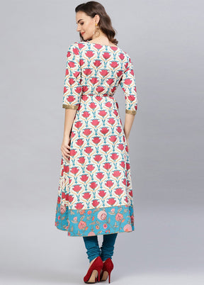 Multicolor Readymade Cotton Kurti