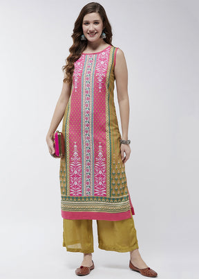 Multicolor Readymade Viscose Kurti