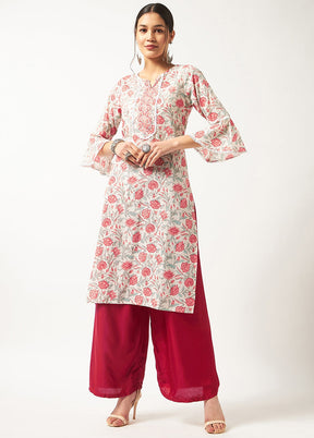 Multicolor Readymade Cotton Kurti