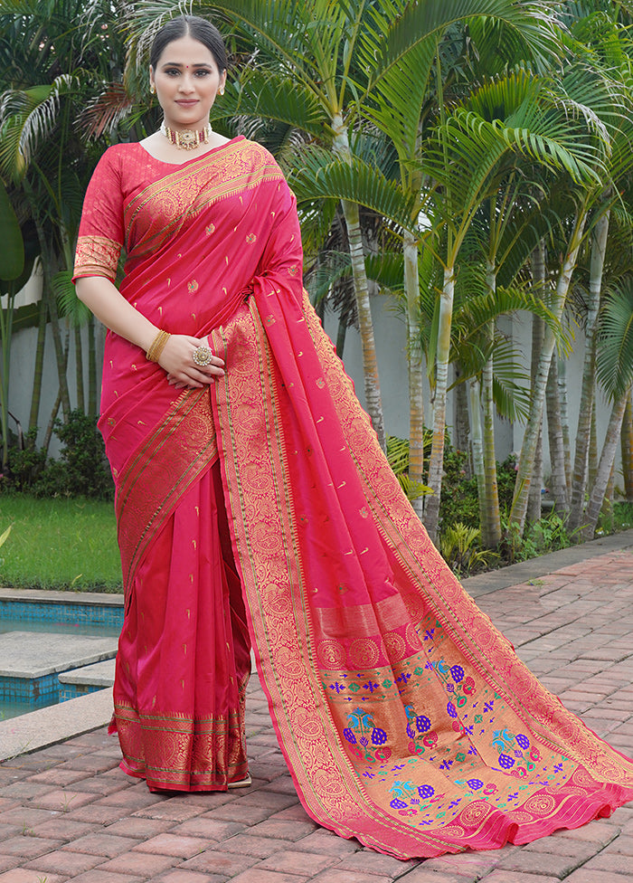 Rama Dupion Silk Saree With Blouse Piece