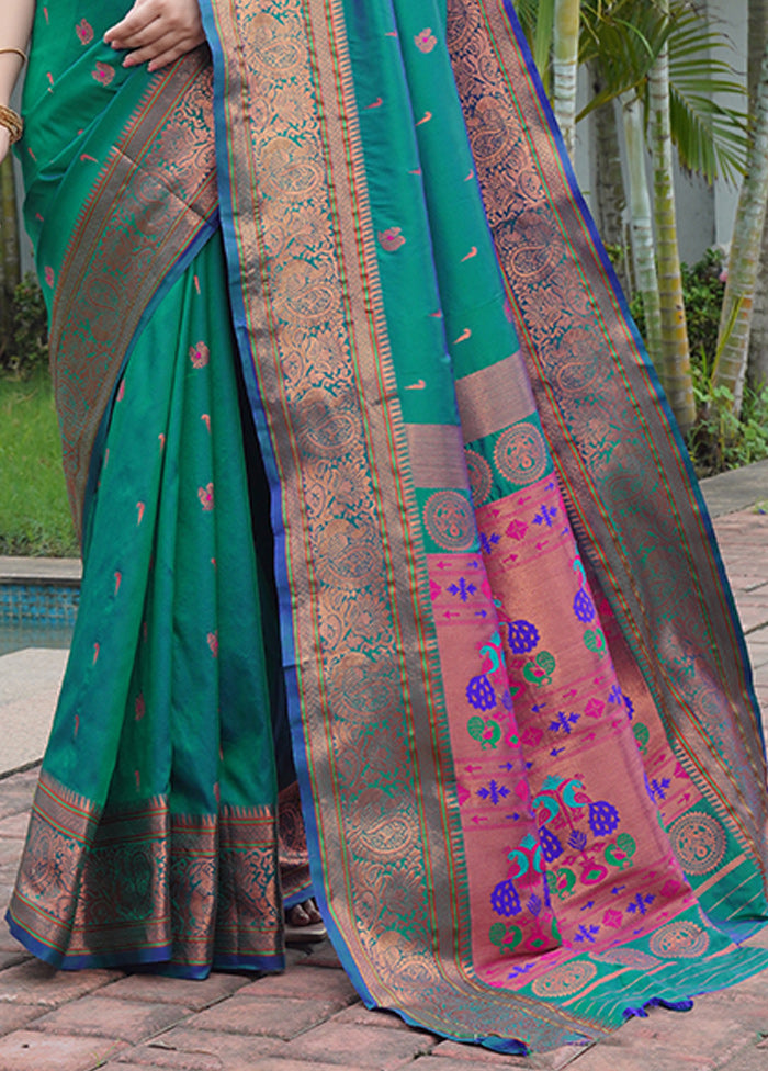 Pink Dupion Silk Saree With Blouse Piece