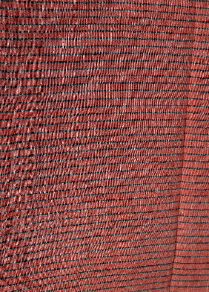 Grey Handloom Pure Cotton Saree With Blouse Piece - Indian Silk House Agencies