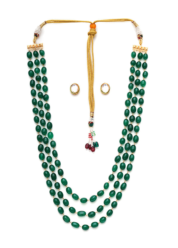 Multicolor Brass Gold Plating Jewellery Set