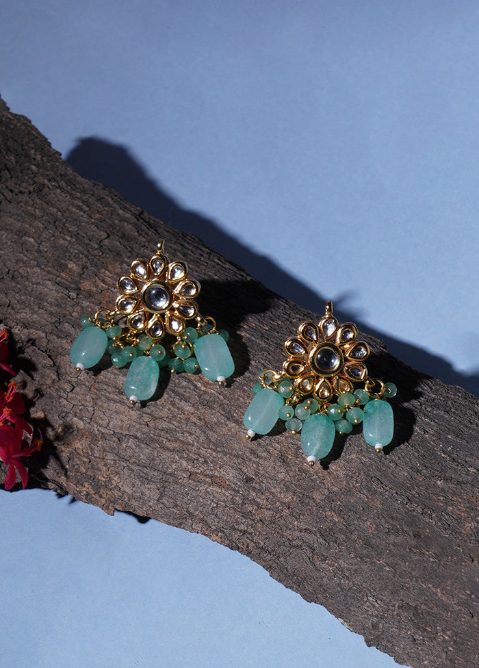 Multicolor Brass Gold Plating Earrings