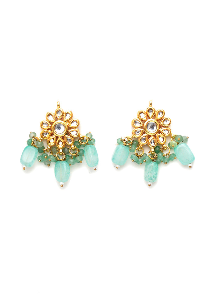 Multicolor Brass Gold Plating Earrings