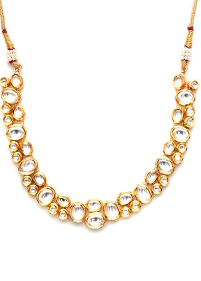 Multicolor Brass Gold Plating Necklace