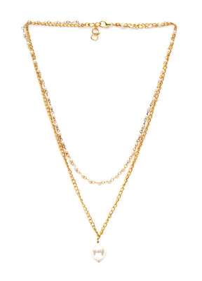 Multicolor Brass Gold Plating Necklace