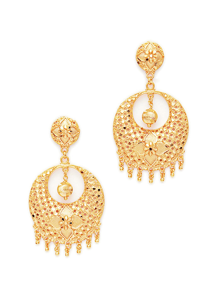 Multicolor Brass Gold Plating Earrings