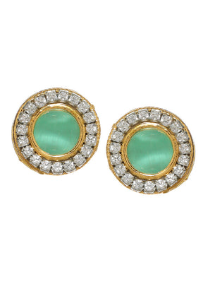 Multicolor Brass Gold Plating Earrings