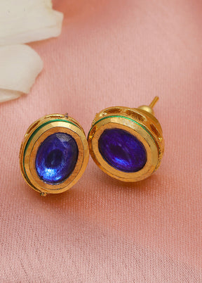 Multicolor Brass Gold Plating Earrings