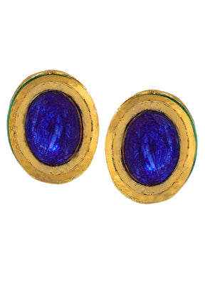 Multicolor Brass Gold Plating Earrings