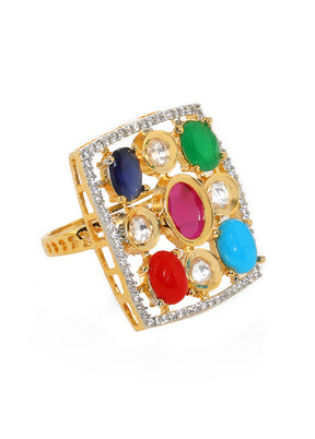 Multicolor Brass Gold Plating Rings