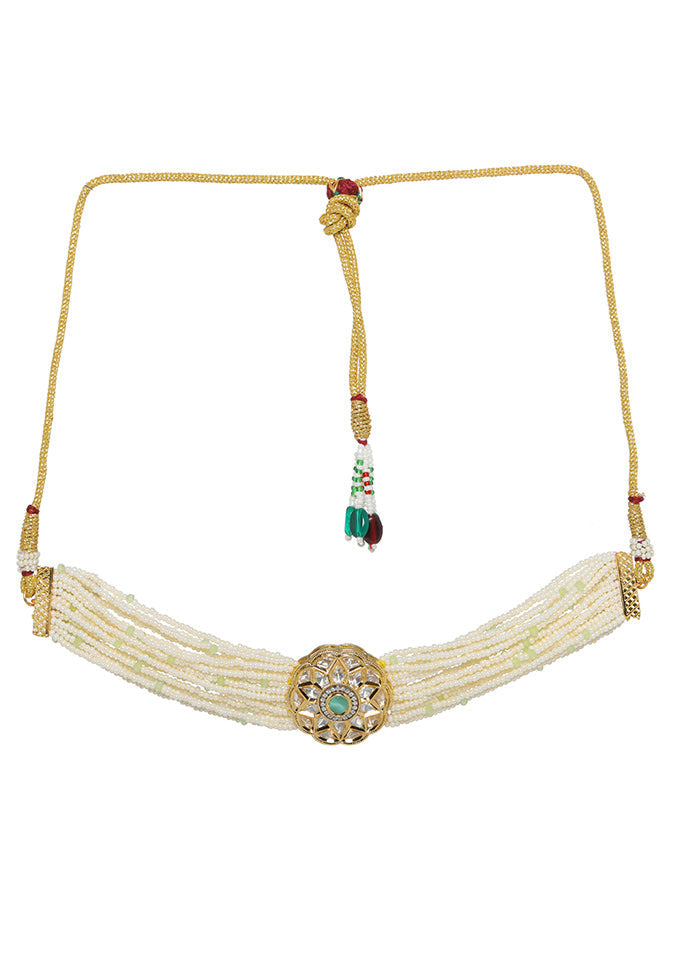 Multicolor Brass Gold Plating Necklace