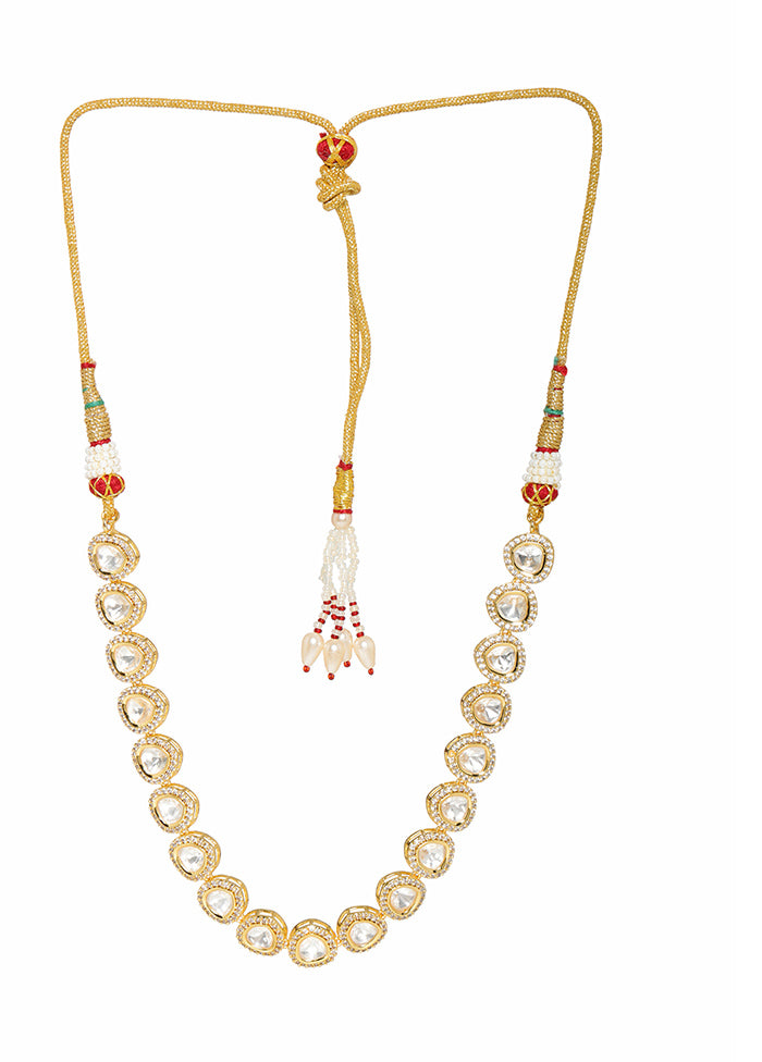 Multicolor Brass Gold Plating Necklace