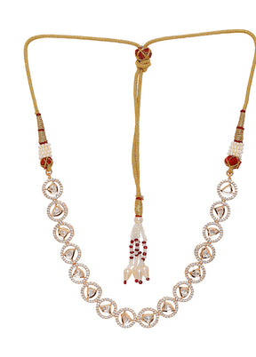 Multicolor Brass Gold Plating Necklace