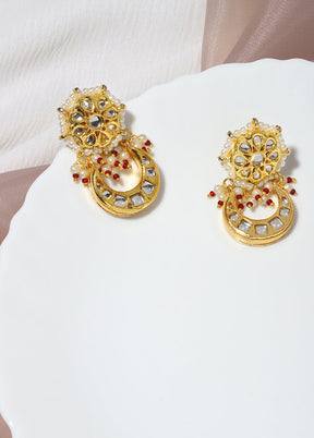 Kundan Earrings - Indian Silk House Agencies