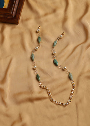 Embellsihed Mask chain - Indian Silk House Agencies