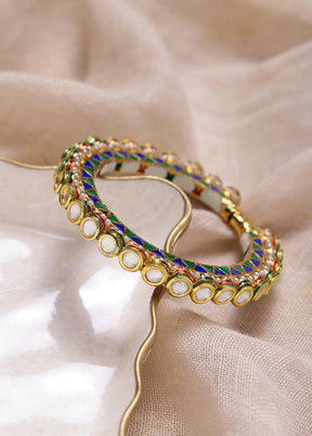 Navratana Meenakari Bangle - Indian Silk House Agencies