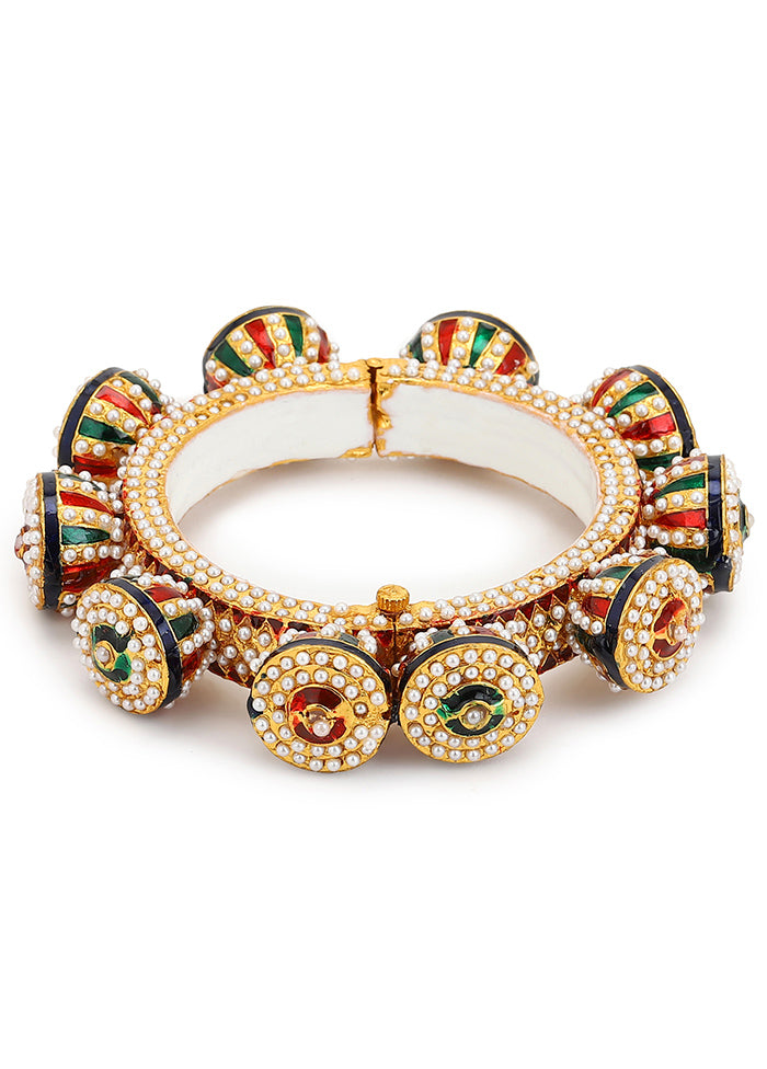 Navratana Meenakari Bangle - Indian Silk House Agencies