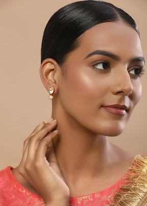 Stone Studded Kundan Studs - Indian Silk House Agencies