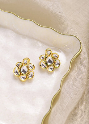 Studded Kundan Studs - Indian Silk House Agencies