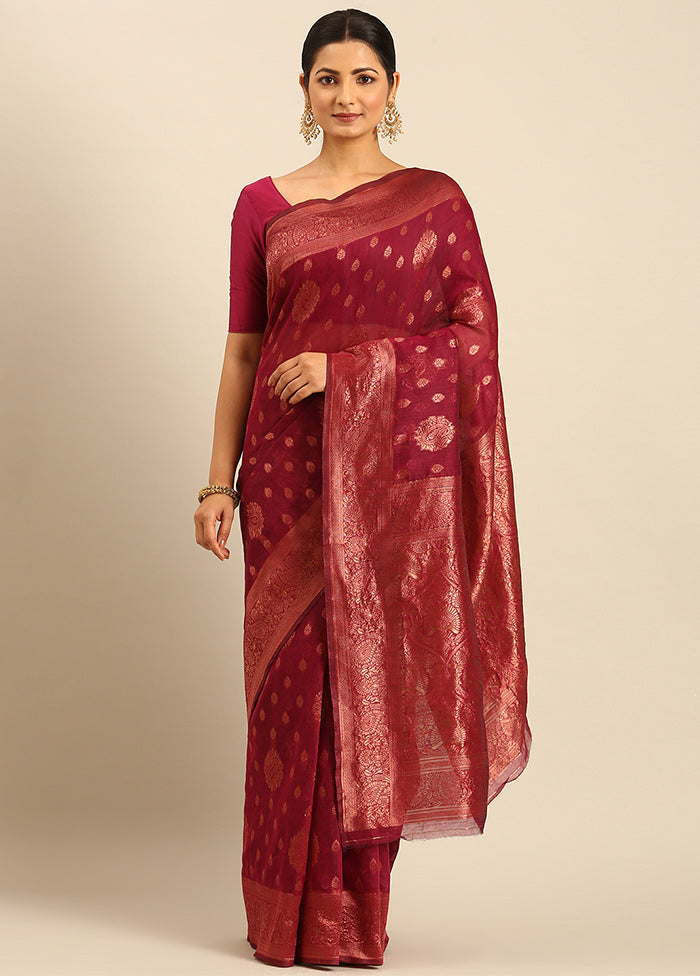 Multicolor Cotton Saree With Blouse Piece