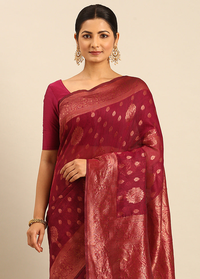 Multicolor Cotton Saree With Blouse Piece