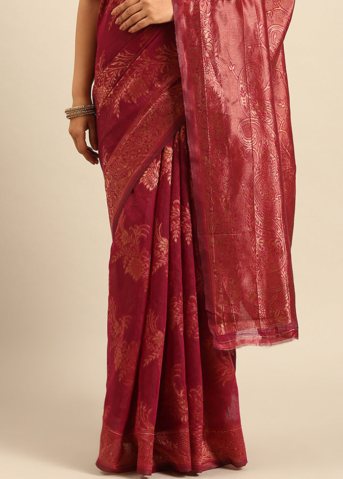 Multicolor Cotton Saree With Blouse Piece