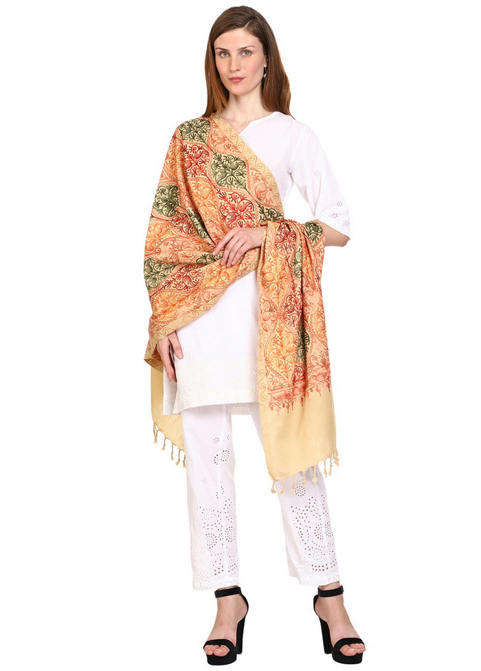 Rani Pink Zari Woven Ethnic Dupatta - Indian Silk House Agencies