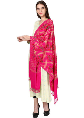 Green Zari Woven Ethnic Dupatta - Indian Silk House Agencies