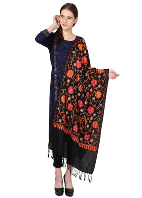 Rani Pink Zari Woven Ethnic Dupatta - Indian Silk House Agencies