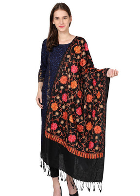 Rani Pink Zari Woven Ethnic Dupatta - Indian Silk House Agencies