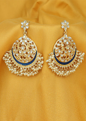 Multicolor Alloy Glossy Earrings