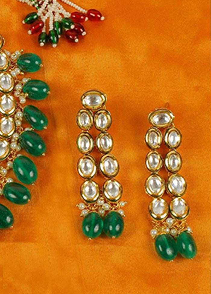 Green Alloy Jewellery Set