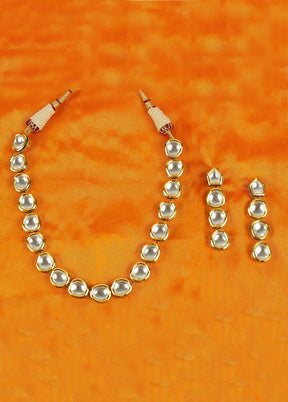 Golden Alloy Jewellery Set