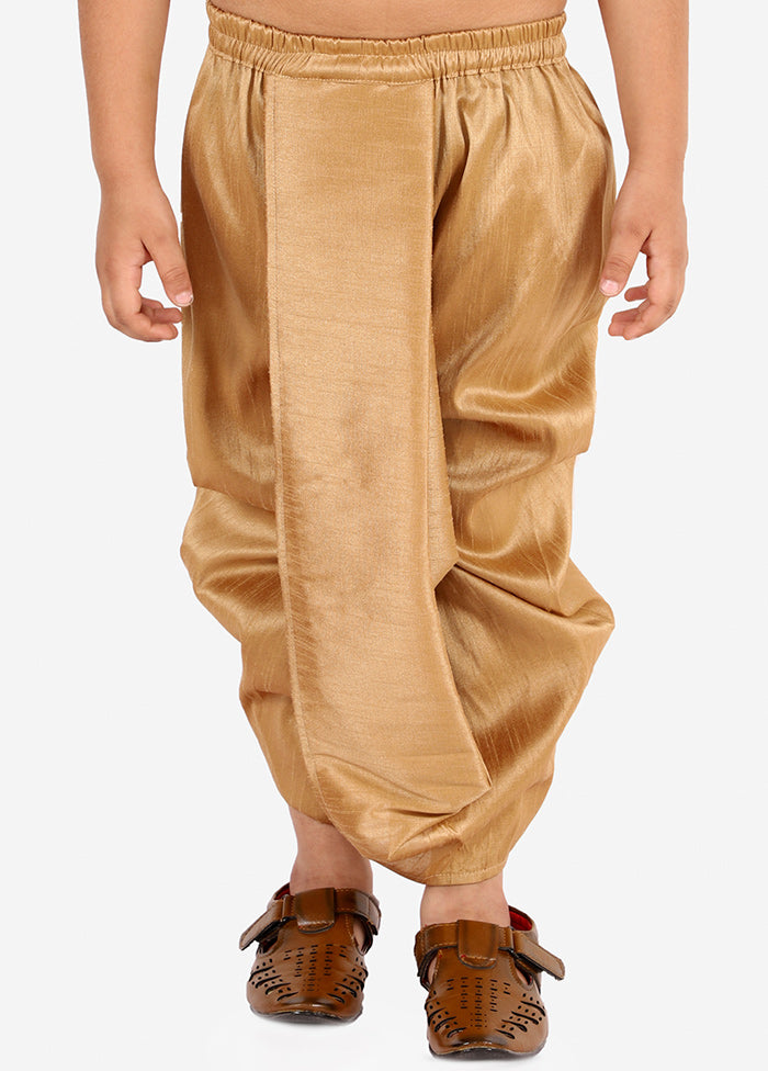 Pink Ready To Wear Silk Dhoti Pant - Indian Silk House Agencies