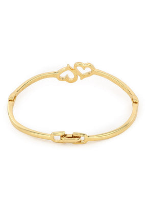 Estelle Heart shape Design Bracelet - Indian Silk House Agencies