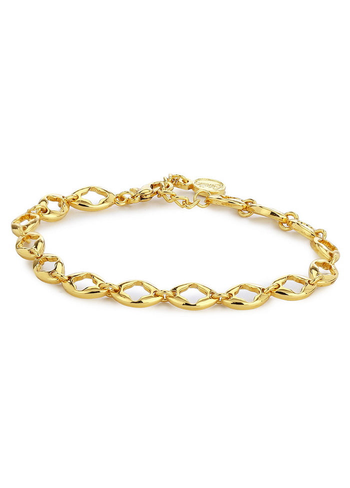 Estelle Gold Plated Womens Bracelet - Indian Silk House Agencies