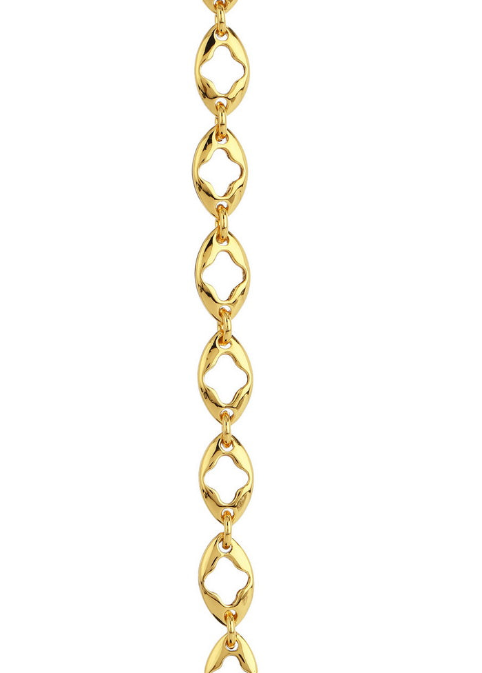 Estelle Gold Plated Womens Bracelet - Indian Silk House Agencies