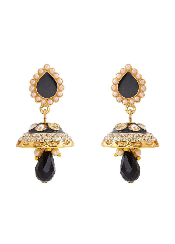 Estelle SCARLET STUDS - Indian Silk House Agencies