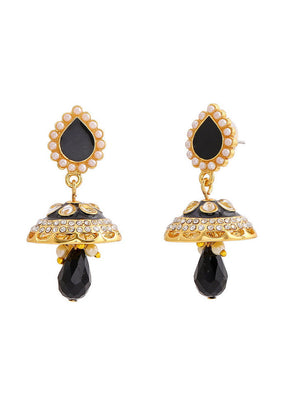 Estelle SCARLET STUDS - Indian Silk House Agencies